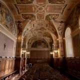 Nel 1924 venne coinvolto in due lavori, entrambi al fianco del ben pi� noto pittore veneziano Mario Prayer. Il primo riguard� la direzione artistica della decorazione della memorabile Aula Magna dell�Ateneo, di ispirazione rinascimentale... 